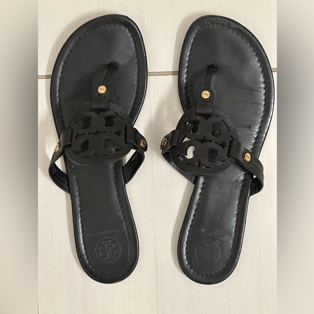 Tory Burch Miller sandal black 8.5